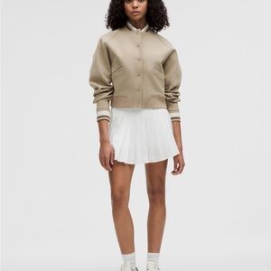 Tan collegiate Jacket